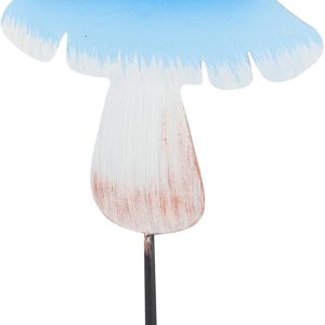Creative small metal mushroom adhesive hook for keys/hats.